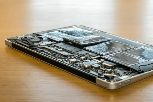 Tablet Internal Circuit Board